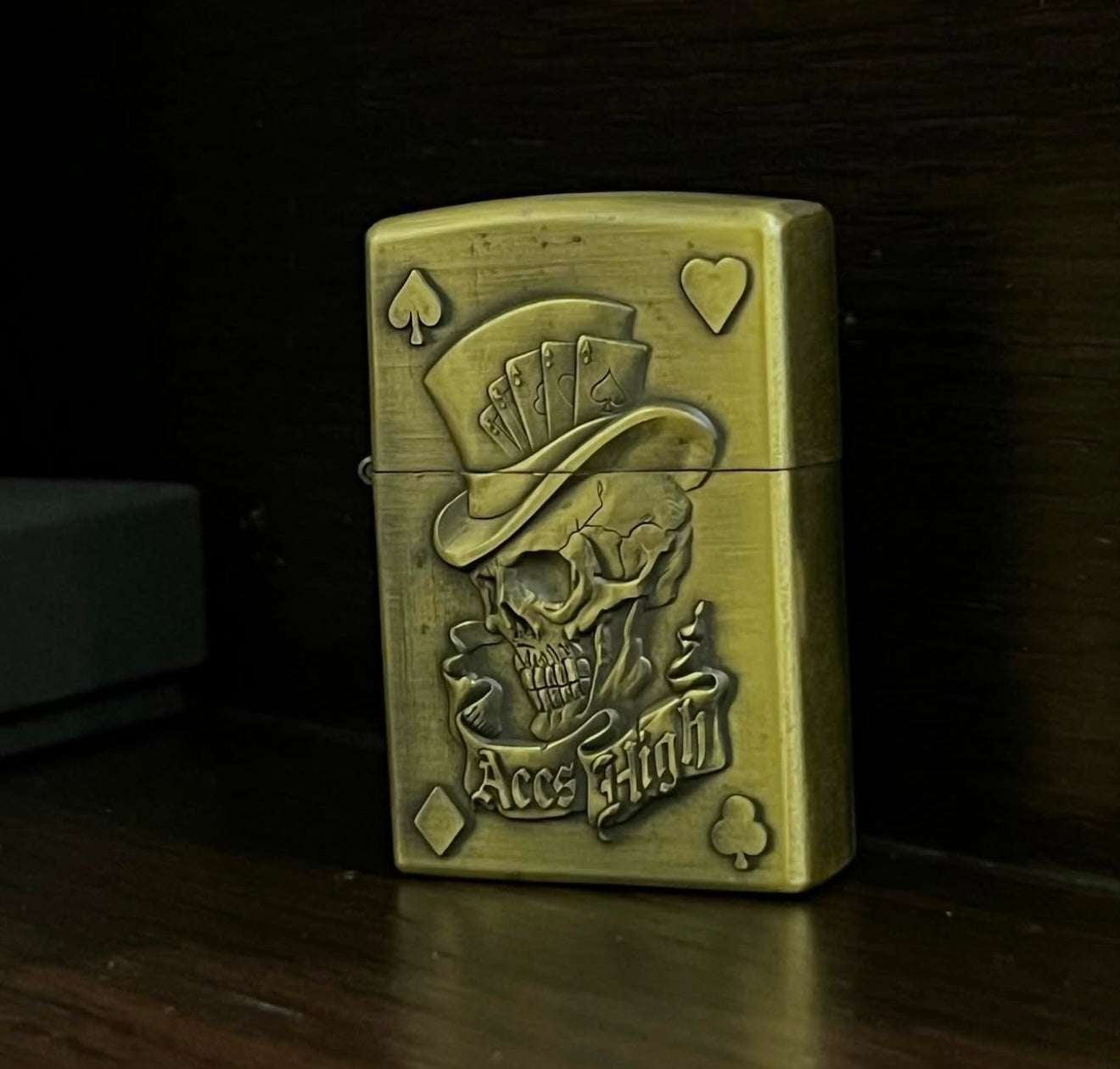 Skull Zippo