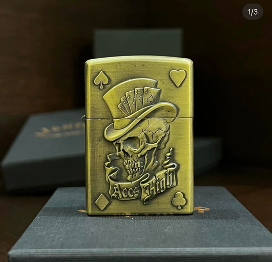 Skull Zippo